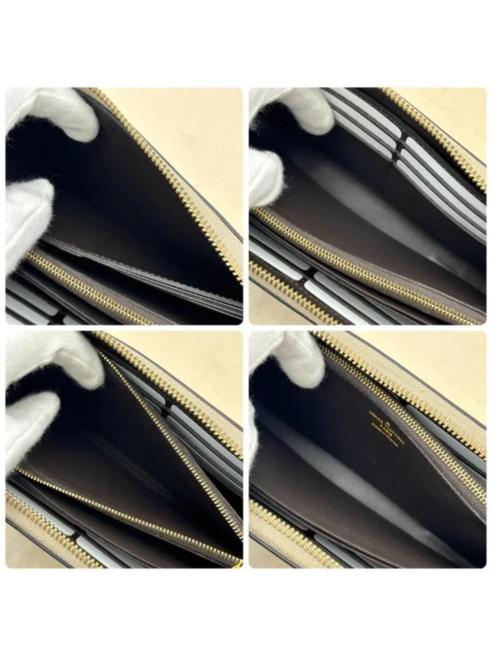 Louis Vuitton Portefeuille Comet Beige Wallet